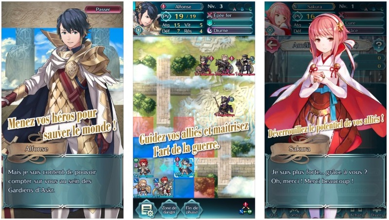 Illustration : Nintendo lance son jeu Fire Emblem Heroes sur iPhone et iPad !