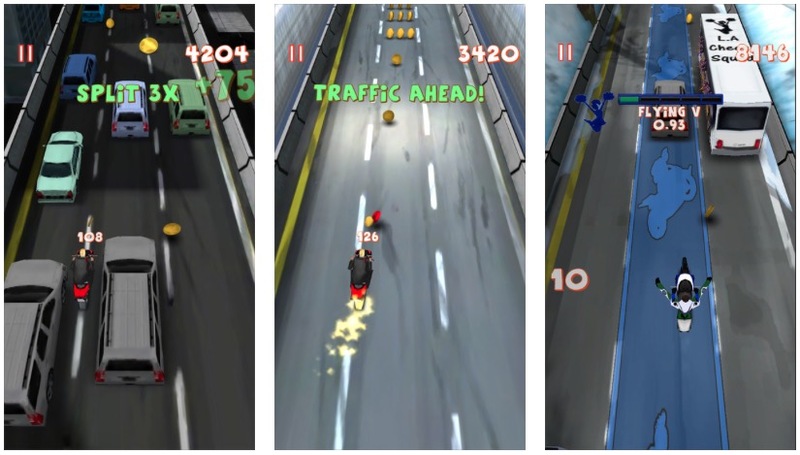 Illustration : Lane Splitter et Galaxy Groove gratuits pendant une durée limitée sur iPhone et iPad
