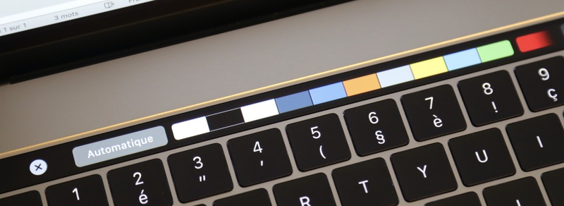 Illustration : Office Mac : la prise en charge de la Touch Bar disponible pour tous