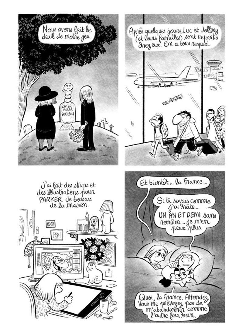Illustration : BD : "J'ai créé ma startup iOS en Californie", par Laurel