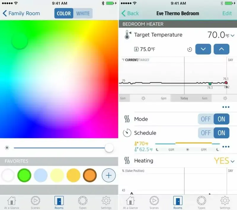 La gestion des appareils HomeKit bien plus efficace dans l'app Eve d'Elgato