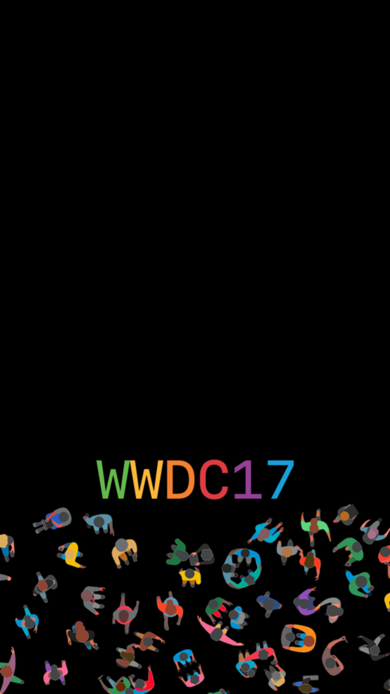 Illustration : Quelques fonds d'écran à l'effigie de la WWDC 2017
