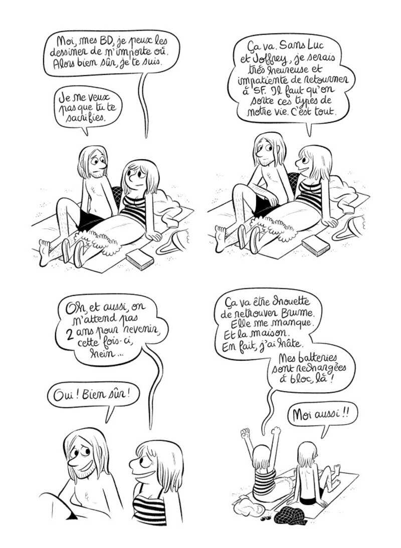 Illustration : BD : "J'ai créé ma startup iOS en Californie", par Laurel