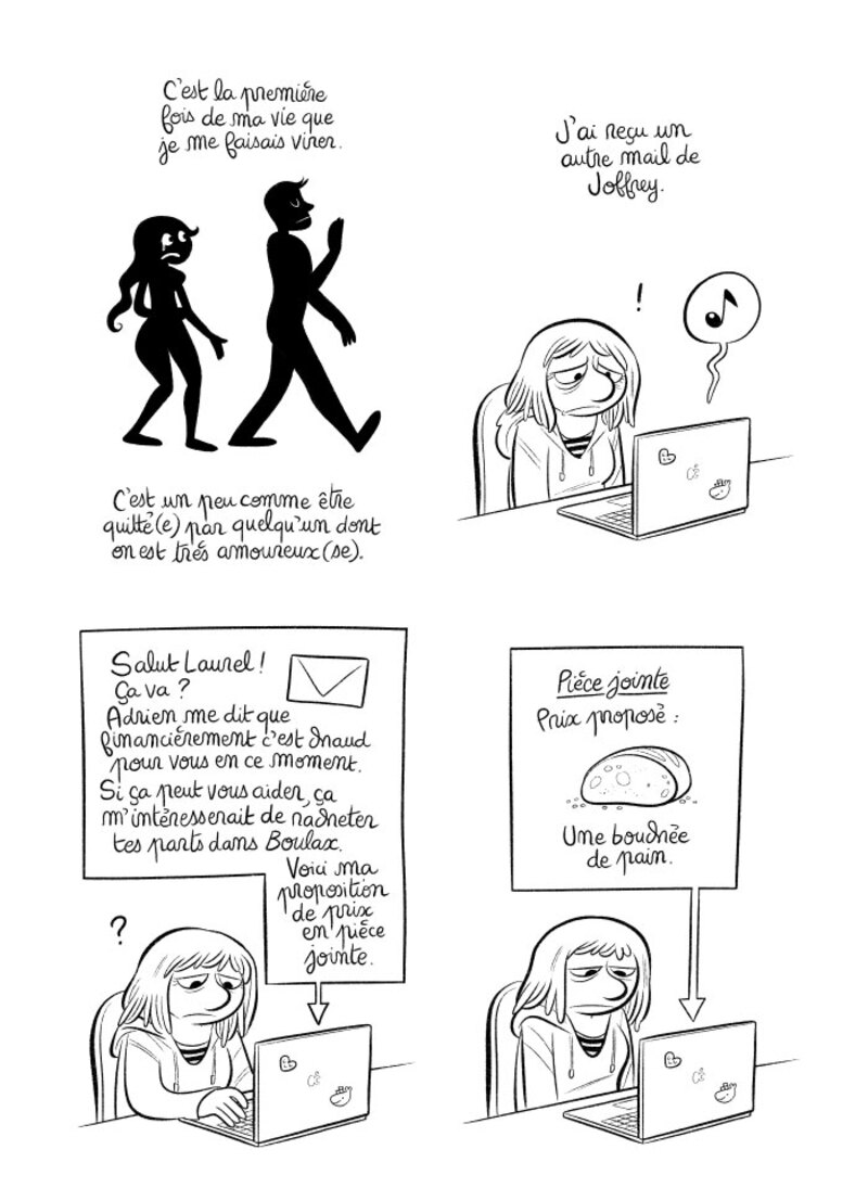 Illustration : BD : "J'ai créé ma startup iOS en Californie", par Laurel