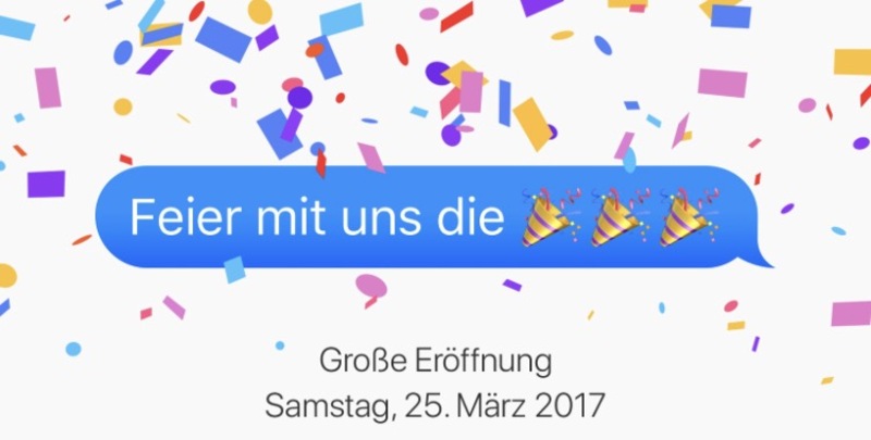Illustration : L'Apple Store de Cologne le 25 mars et un survol vidéo d'Apple Park