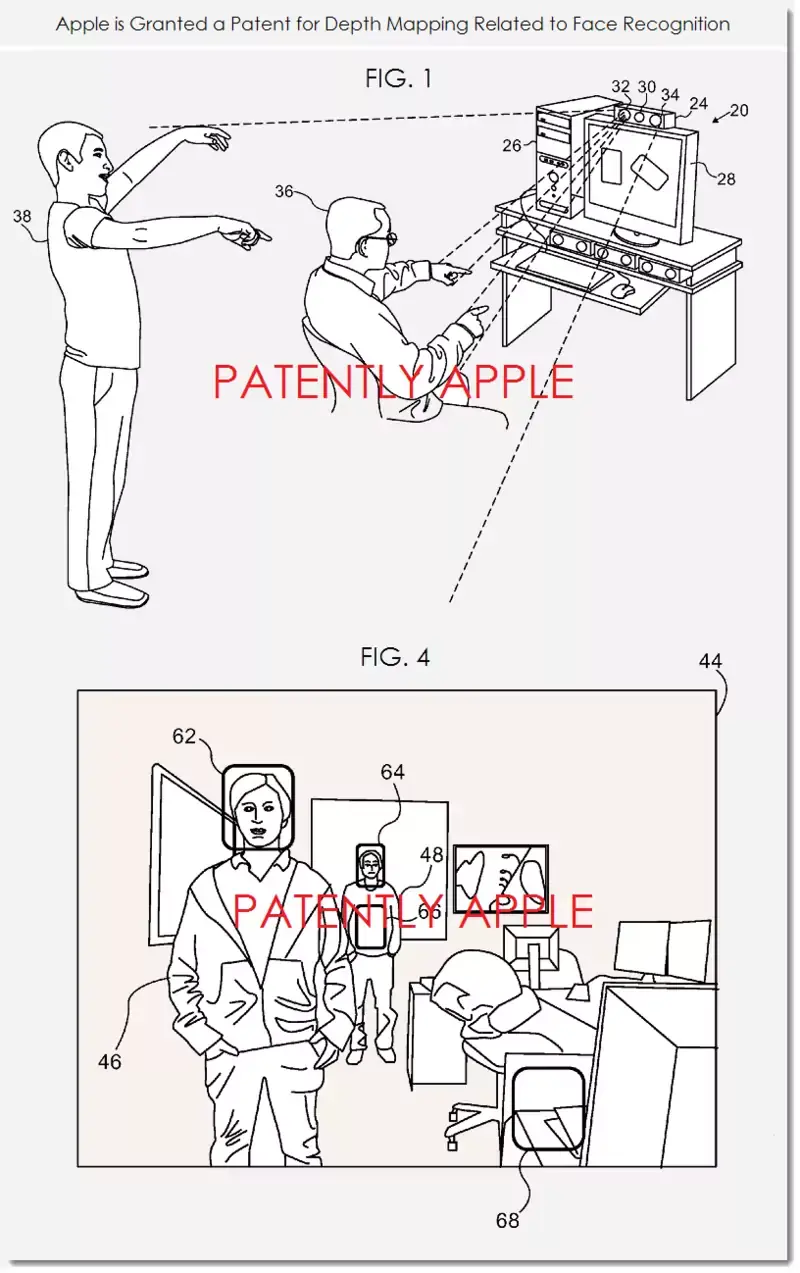 Apple dépose 42 brevets, la plupart liés à la reconnaissance faciale