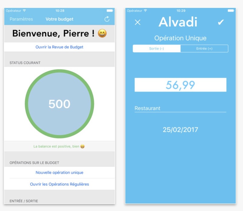 Illustration : Concours ! 10 codes à gagner pour Alvadi, une app iOS pour gérer votre budget