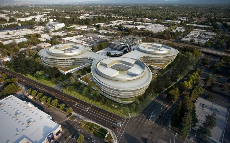 L'autre Campus d'Apple est également en construction (le petit frère d'Apple Park ?)