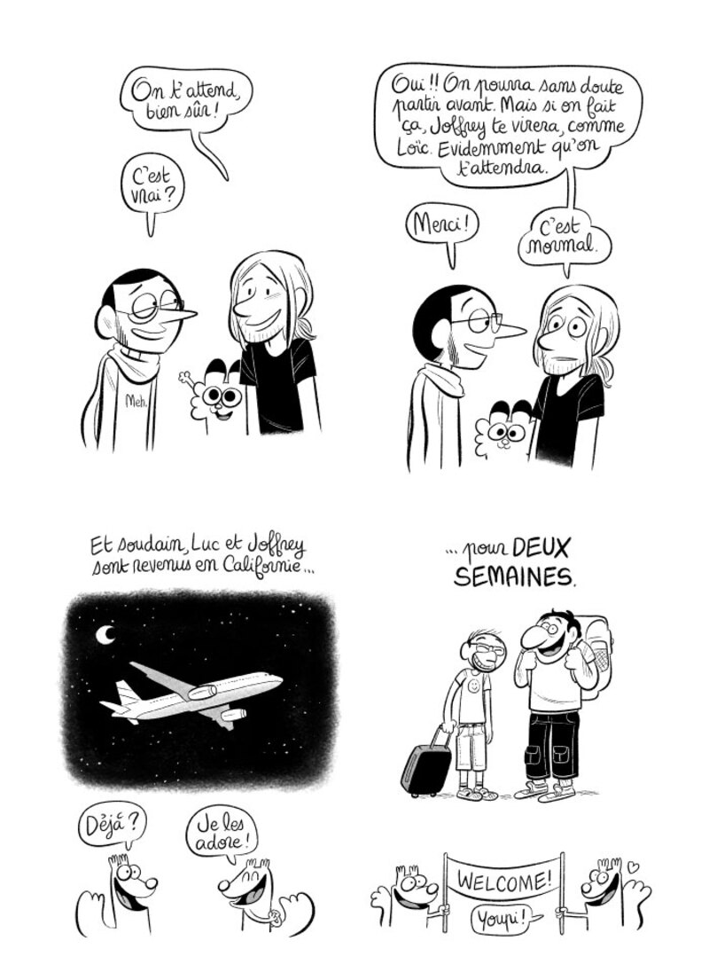 Illustration : BD : "J'ai créé ma startup iOS en Californie", par Laurel