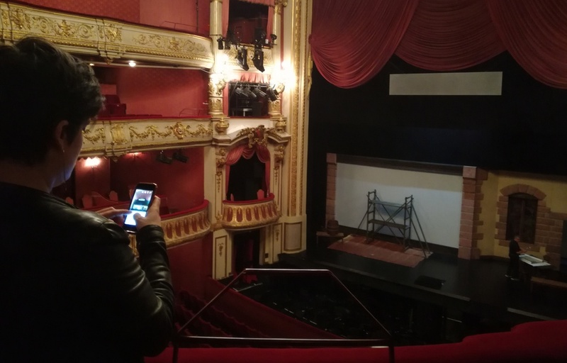 Illustration : L'opéra du Rhin révèle ses coulisses via les Stories de Snapchat