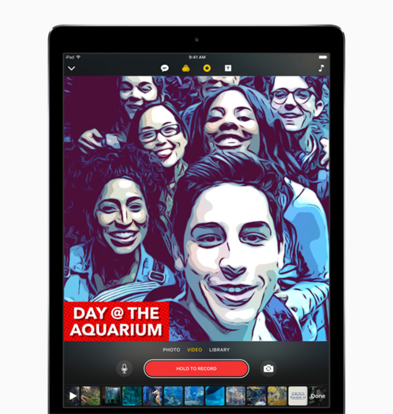 Illustration : Apple sort Clips, une nouvelle app video iOS (spéciale réseaux sociaux)