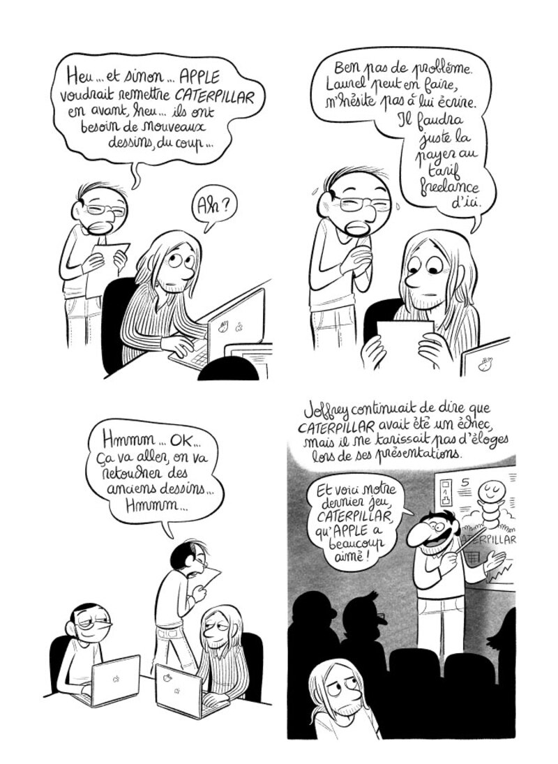 Illustration : BD : "J'ai créé ma startup iOS en Californie", par Laurel