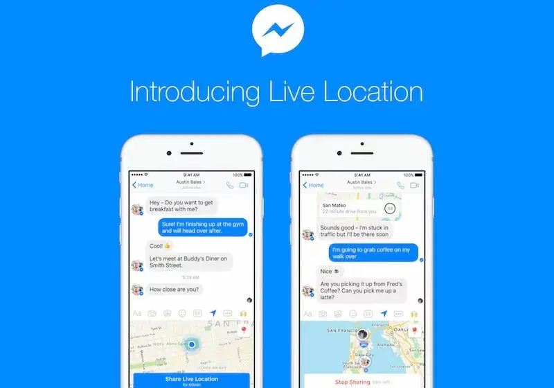 Facebook Messenger lance la localisation en direct ("tu es où ?")