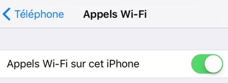 Illustration : iOS 10.3 : les appels WiFi bientôt disponibles chez Sunrise, Telenet et d'autres opérateurs