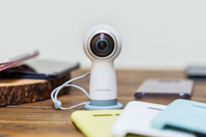 Illustration : Samsung présente sa nouvelle Gear 360 (compatible iPhone)