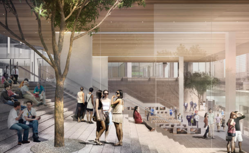 Illustration : Le futur Apple Store de Chicago se dévoile