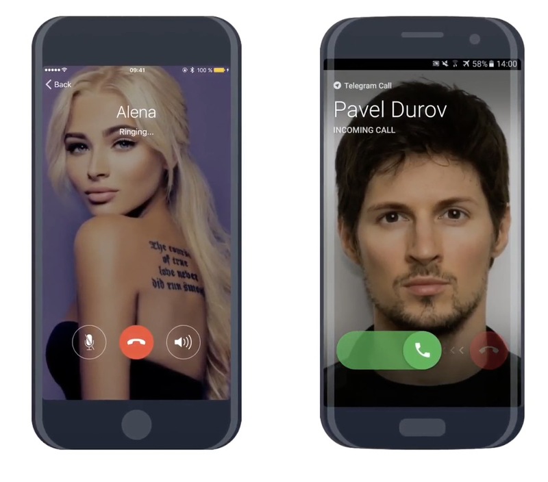 Illustration : Telegram améliore la protection des échanges en conférence
