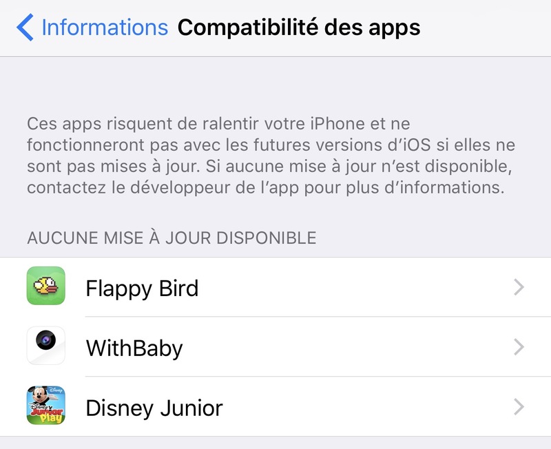 Illustration : Astuce : identifier les applications non optimisées pour les processeurs 64 bits