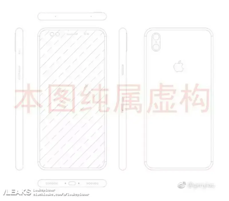 L'image du jour : un positionnement vertical pour le double appareil photo de l'iPhone 8 ? [MàJ]