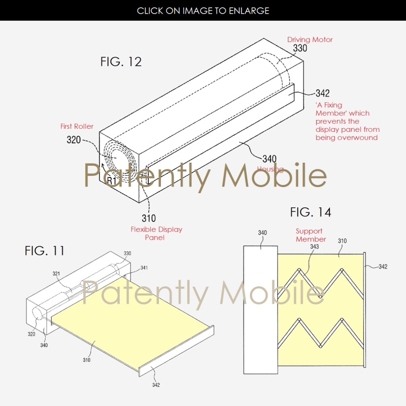 Le brevet du jour : après l'iPhone à dérouler, le Samsung pliable avec multi affichage