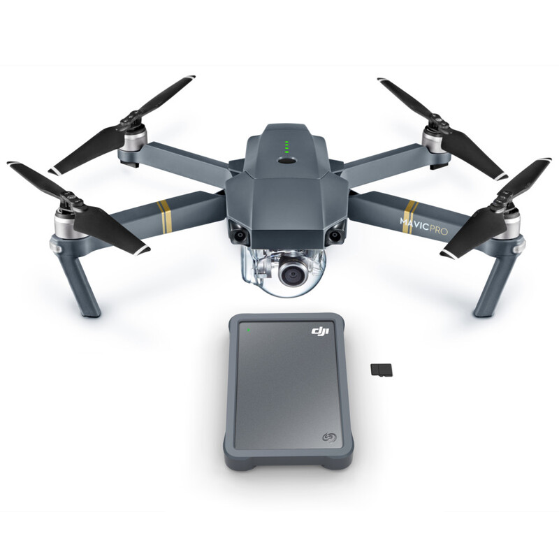 Illustration : #NAB : Seagate présente un disque dur spécial drone (avec lecteur microSD)