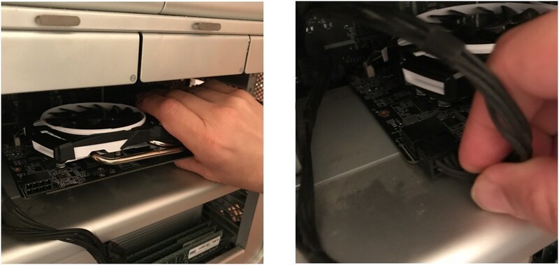 Illustration : Est-ce vraiment intéressant de placer un GPU récent dans un Mac Pro "tour" ?