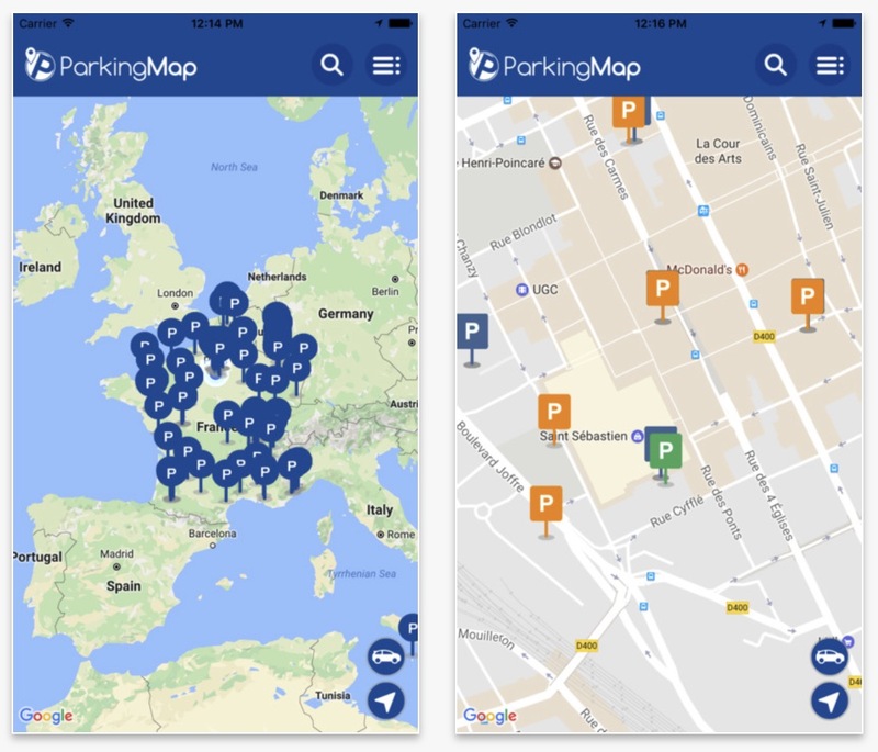 Illustration : L'app ParkingMap vous paie 100€/an si vous acceptez de placer un "capteur" à la fenêtre