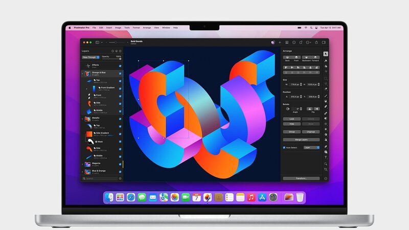 Pixelmator Pro : un navigateur Photo repensé, des nouveaux outils de couleurs et de calques