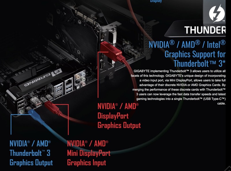 Illustration : Tuto : monter un Hackintosh "pro" en 2017 : Thunderbolt 3, GeForce 1080Ti et Kaby-Lake !