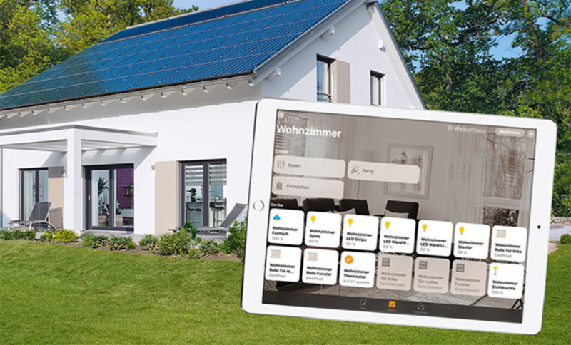 Illustration : WeberHaus va proposer des maisons connectées à HomeKit en Europe