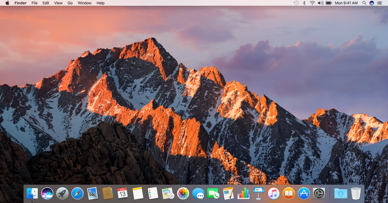 Illustration : macOS Sierra 10.12.5, tvOS 10.2.1 et watchOS 3.2.2