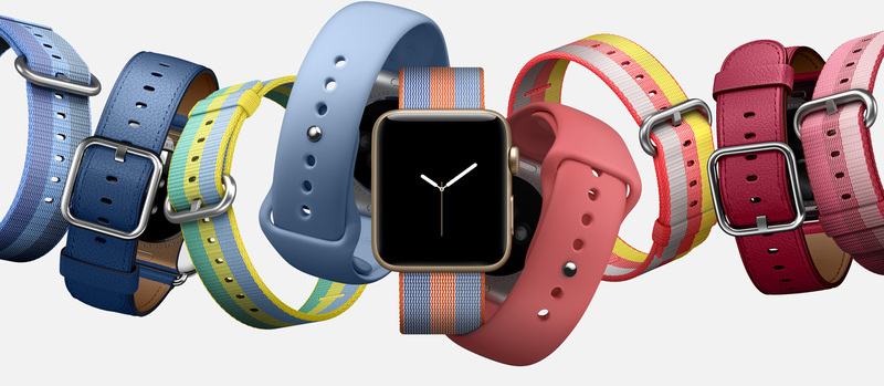 Illustration : Un bracelet d'Apple Watch avec des capteurs pour surveiller le diabète