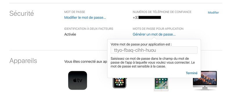 Illustration : L'identification à deux facteurs bientôt obligatoire pour les apps connectées à iCloud