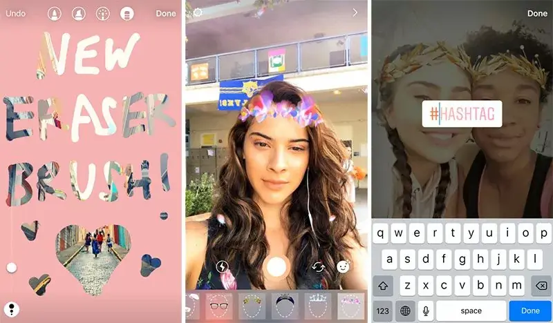 Instagram gagne des filtres "à la Snapchat" et de nouveaux outils d'édition