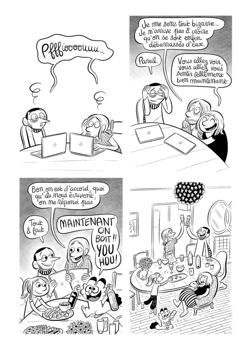 Illustration : BD : "J'ai créé ma startup iOS en Californie", par Laurel