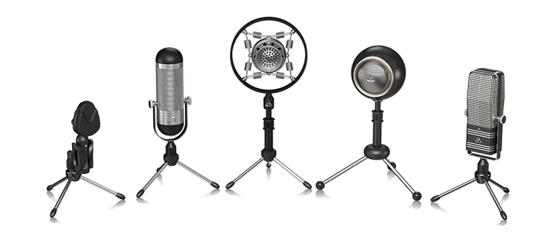 De magnifiques microphones USB-C au look vintage chez Behringer