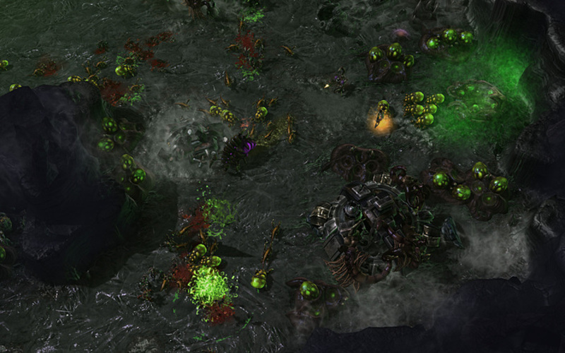 Illustration : Pas de StarCraft 2 - Heart Of Swarm à Noël