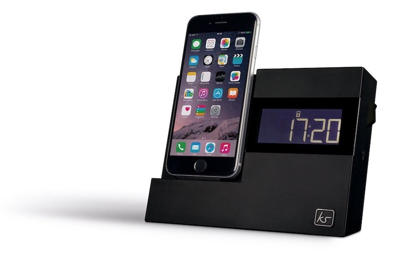 Illustration : Promos : radio-réveil Lightning, station de charge USB, bracelet Apple Watch et Powerbeats3