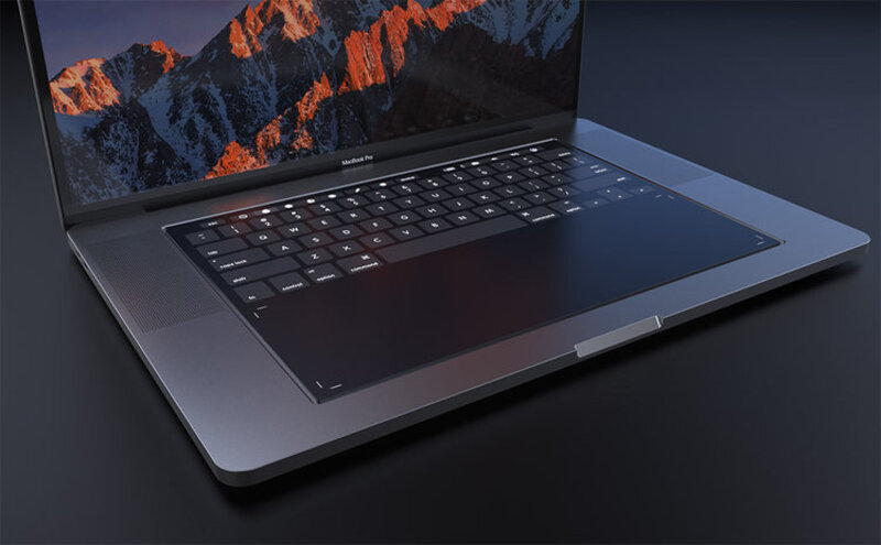 Illustration : Le brevet du jour : un mac doté d'un clavier virtuel