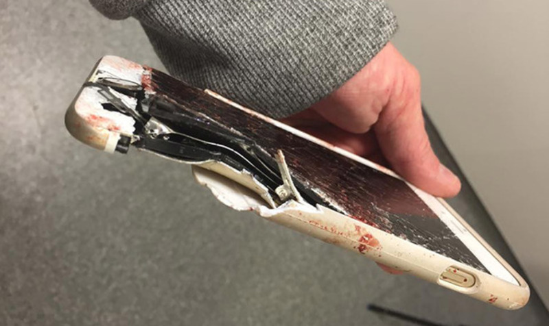Illustration : Un iPhone 6s a peut-être sauvé la vie d'une victime de Manchester
