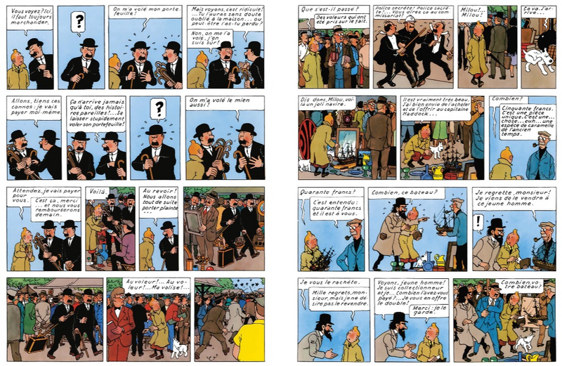 Illustration : Toutes les aventures de Tintin sont disponibles sur l'iBooks Store !
