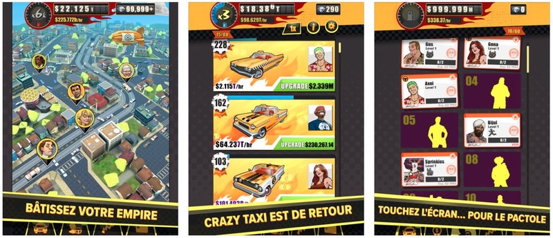 Illustration : Crazy Taxi Gazillionaire vrombit enfin dans l'App Store