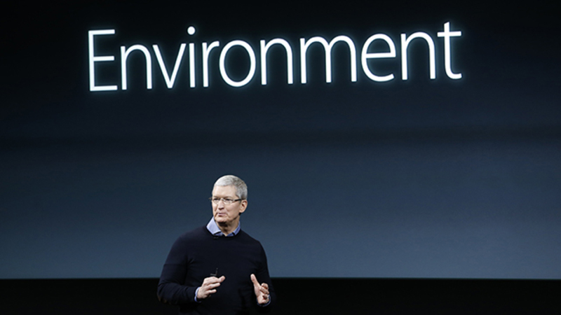 Illustration : Tim Cook : "Le retrait de l'accord de Paris est une erreur pour notre planète"