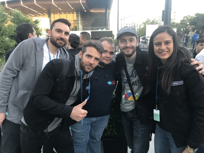 Illustration : #WWDC : beaucoup de développeurs se pressent devant le McEnery Convention Center (photos)