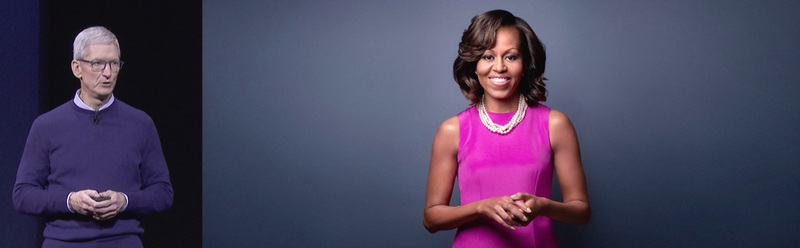 Illustration : Michelle Obama #WWDC : "Les femmes s'occupent de tout! (Qui donc va utiliser vos apps ?)"