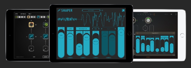 Illustration : Shaper : de la distorsion audio à petit prix (pendant une durée limitée) sur iPad