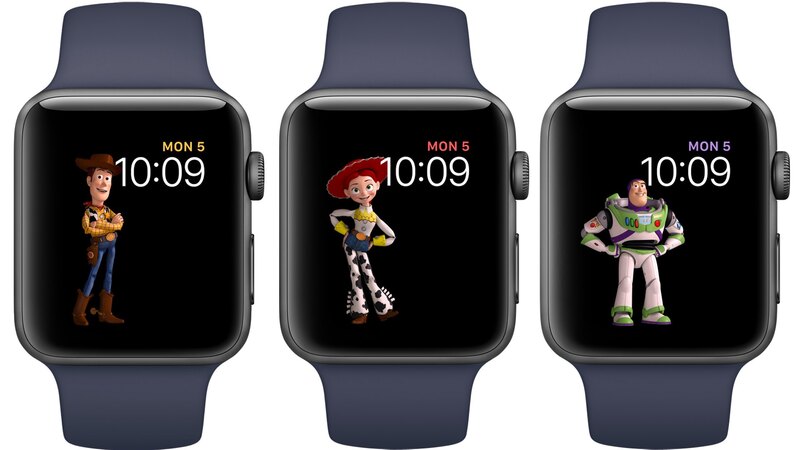 Illustration : watchOS 4 bêta 2 : les nouveaux cadrans Toy Story sont disponibles !