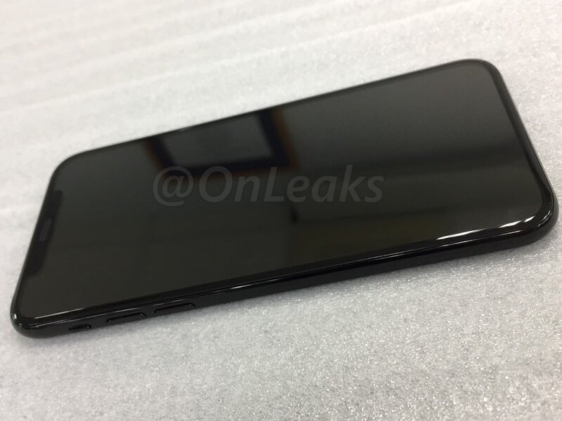 Illustration : iPhone 8 : une nouvelle maquette de la déclinaison noir de jais