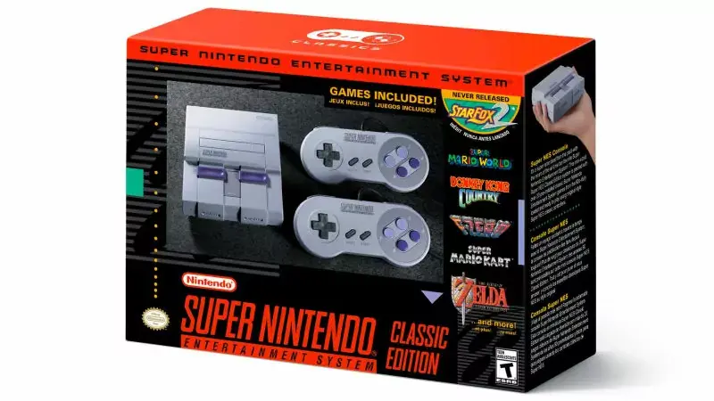 Nintendo confirme l'arrivée de la Super NES Classic Edition pour le 29 septembre !