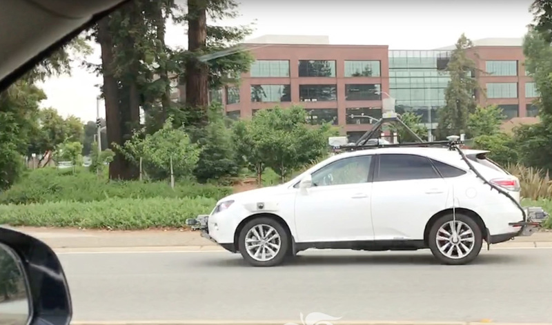Illustration : Apple travaille avec Hertz sur la conduite autonome